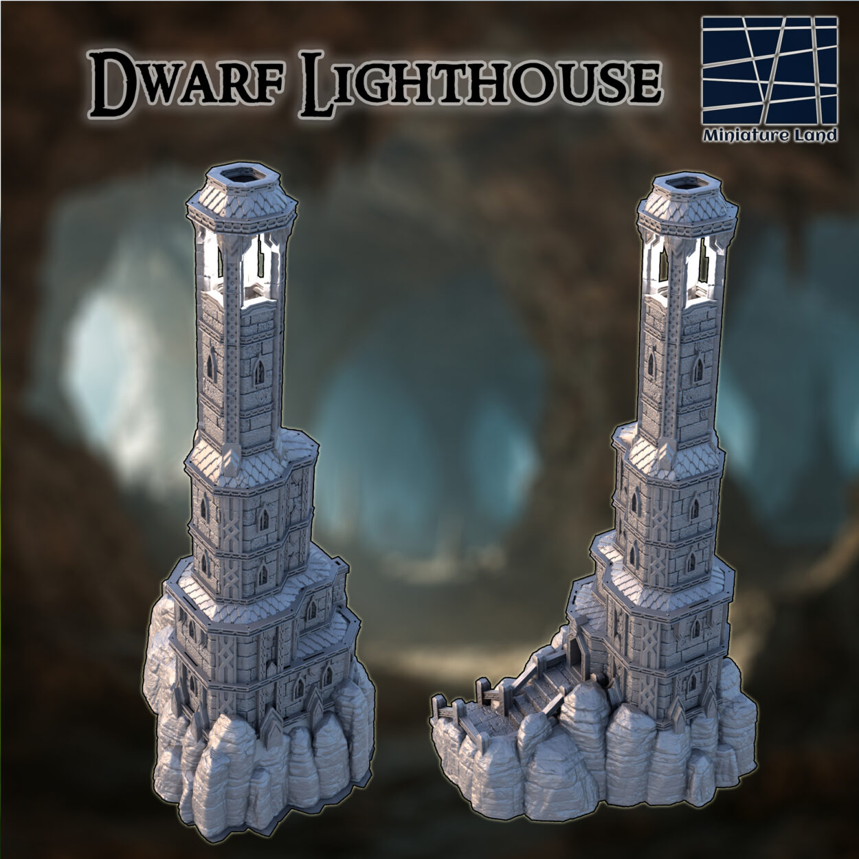 Dwarf lighthouse - Miniature Land